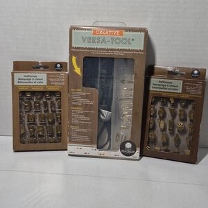 Walnut Hollow Versa Tool & 2 Pk Hot Stamps Uppercase Number Symbols